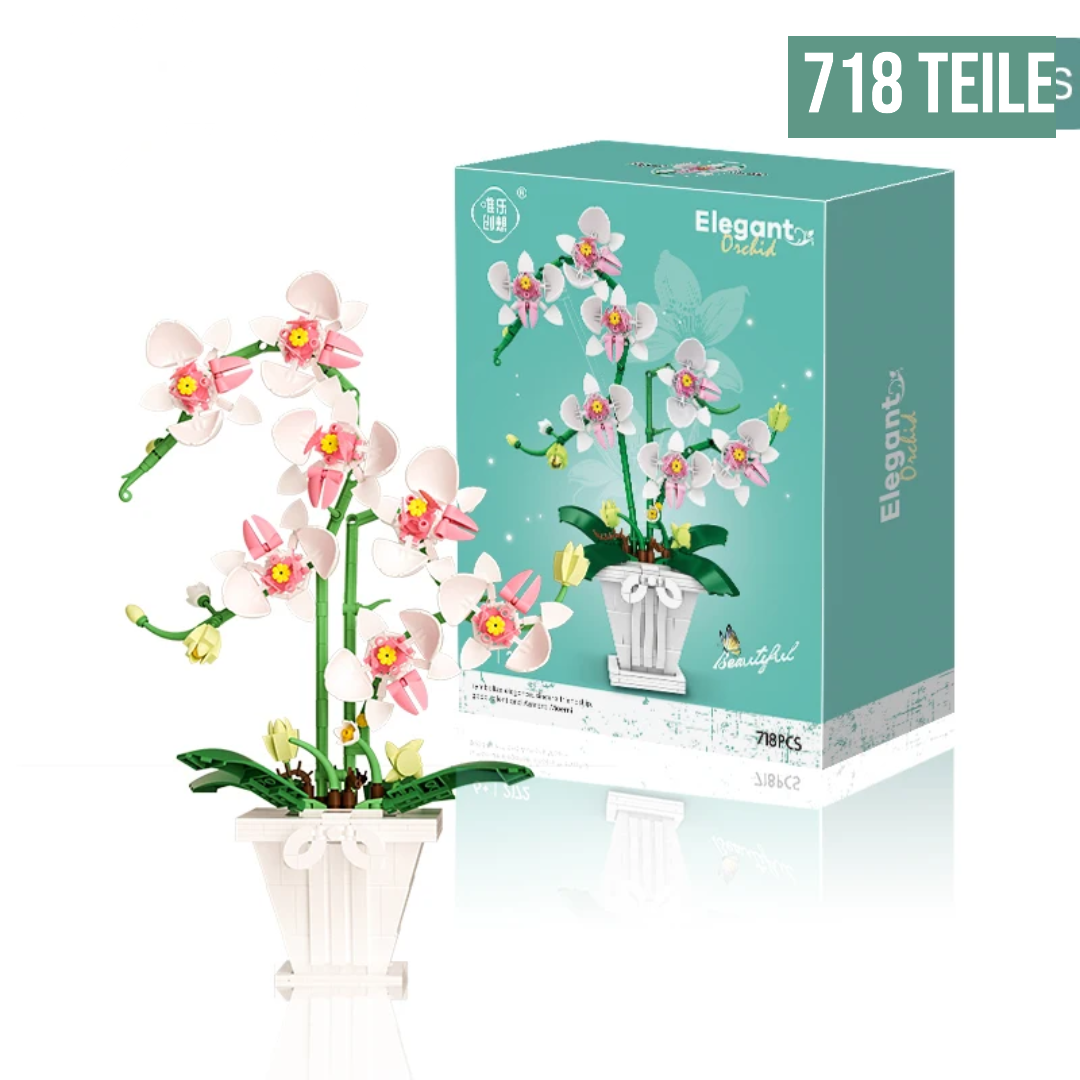 Bausteine-Set Orchideen