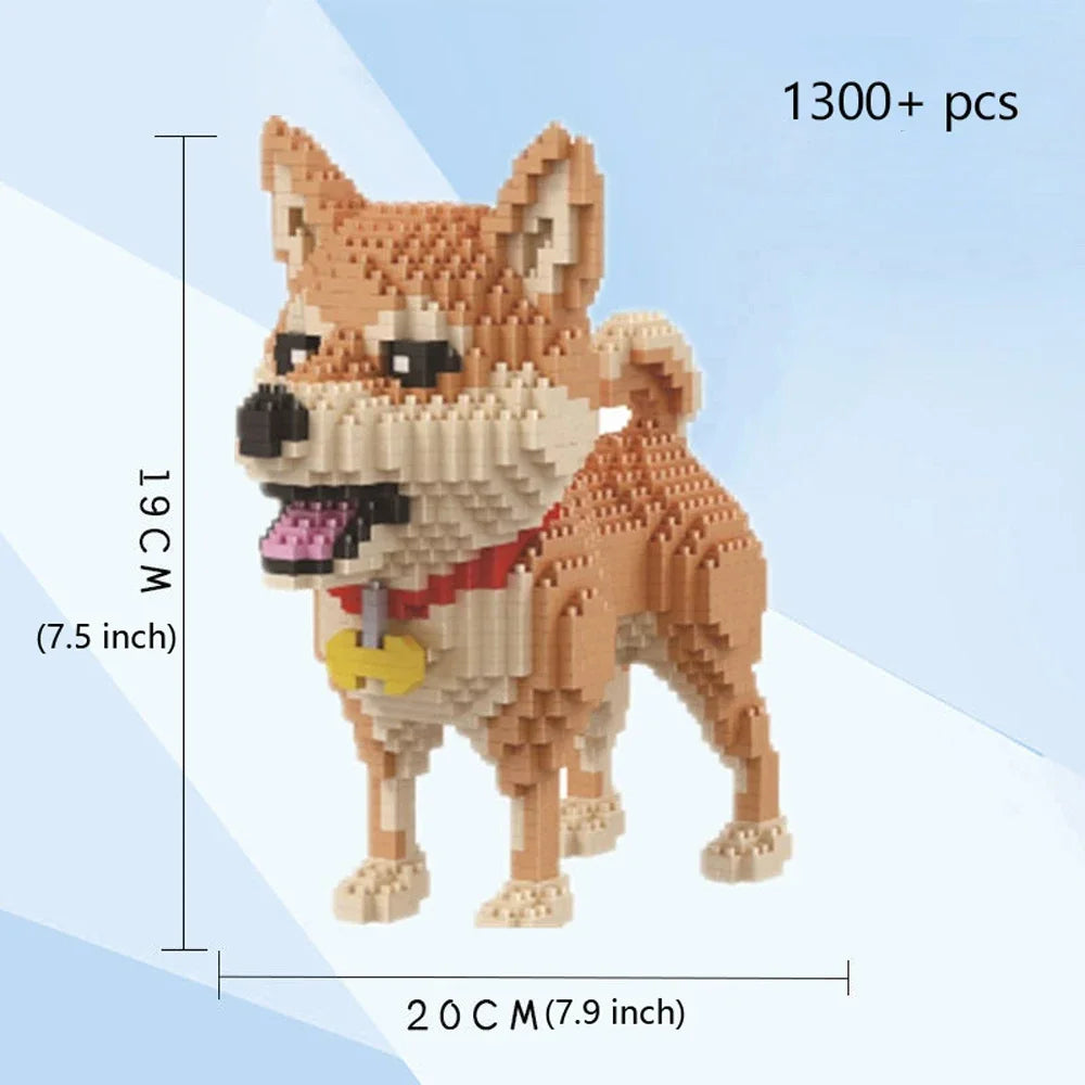 Bausteine-Set Hunde