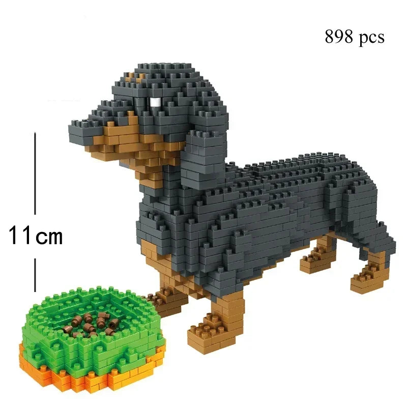 Bausteine-Set Hunde
