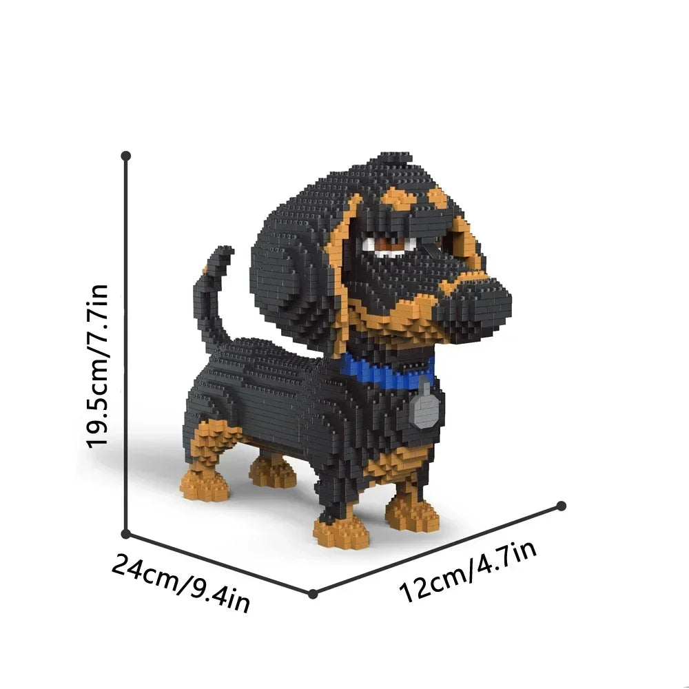 Bausteine-Set Hunde