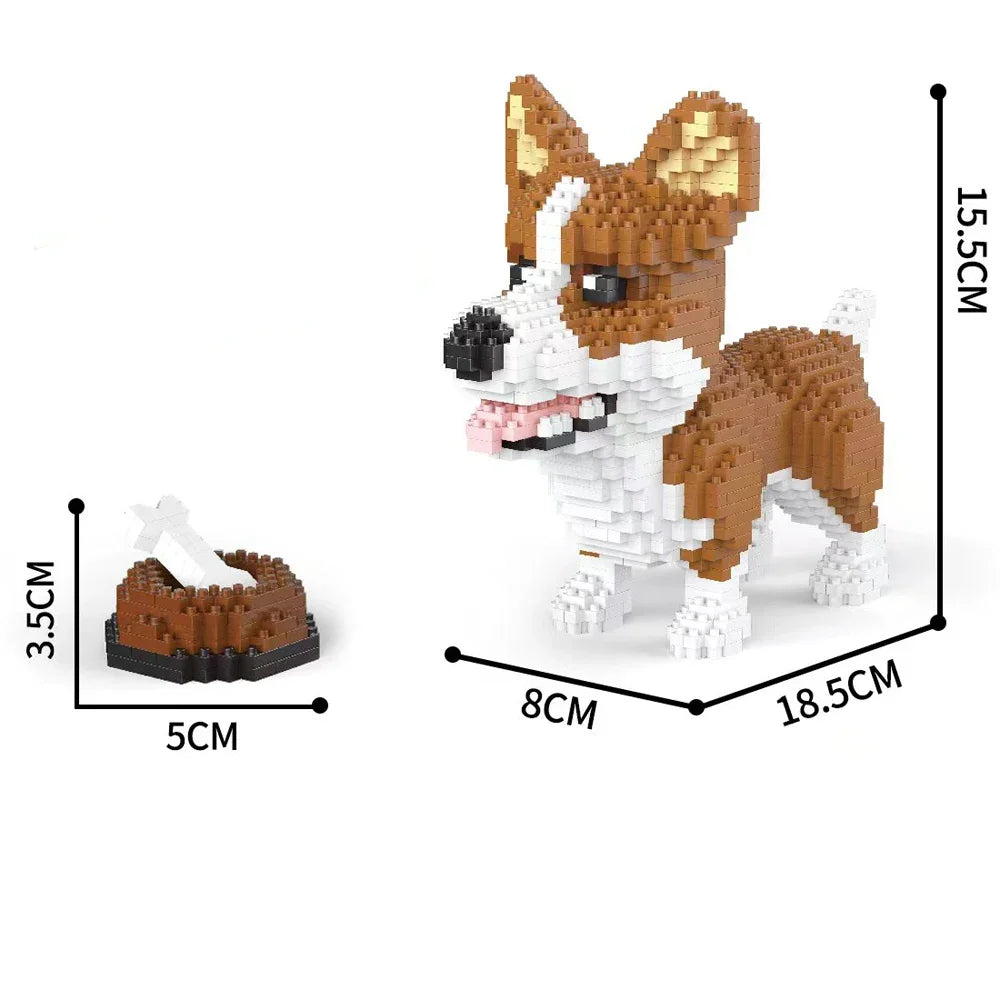 Bausteine-Set Hunde