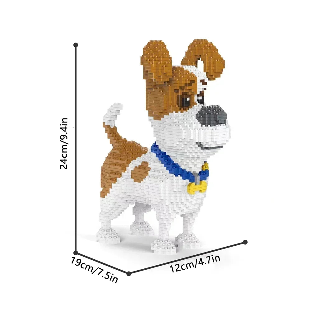 Bausteine-Set Hunde