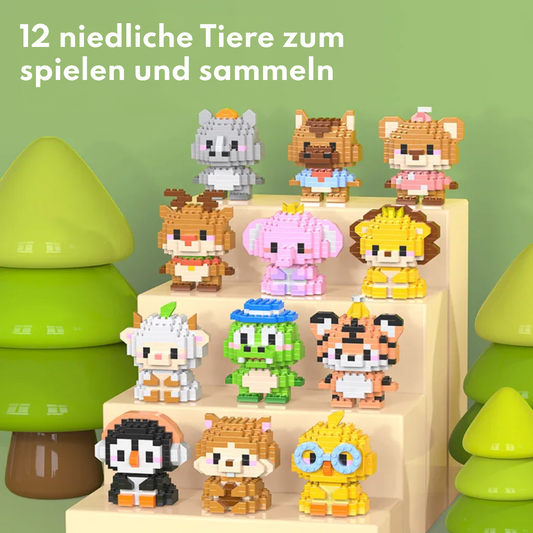 Bausteine-Set Tiere