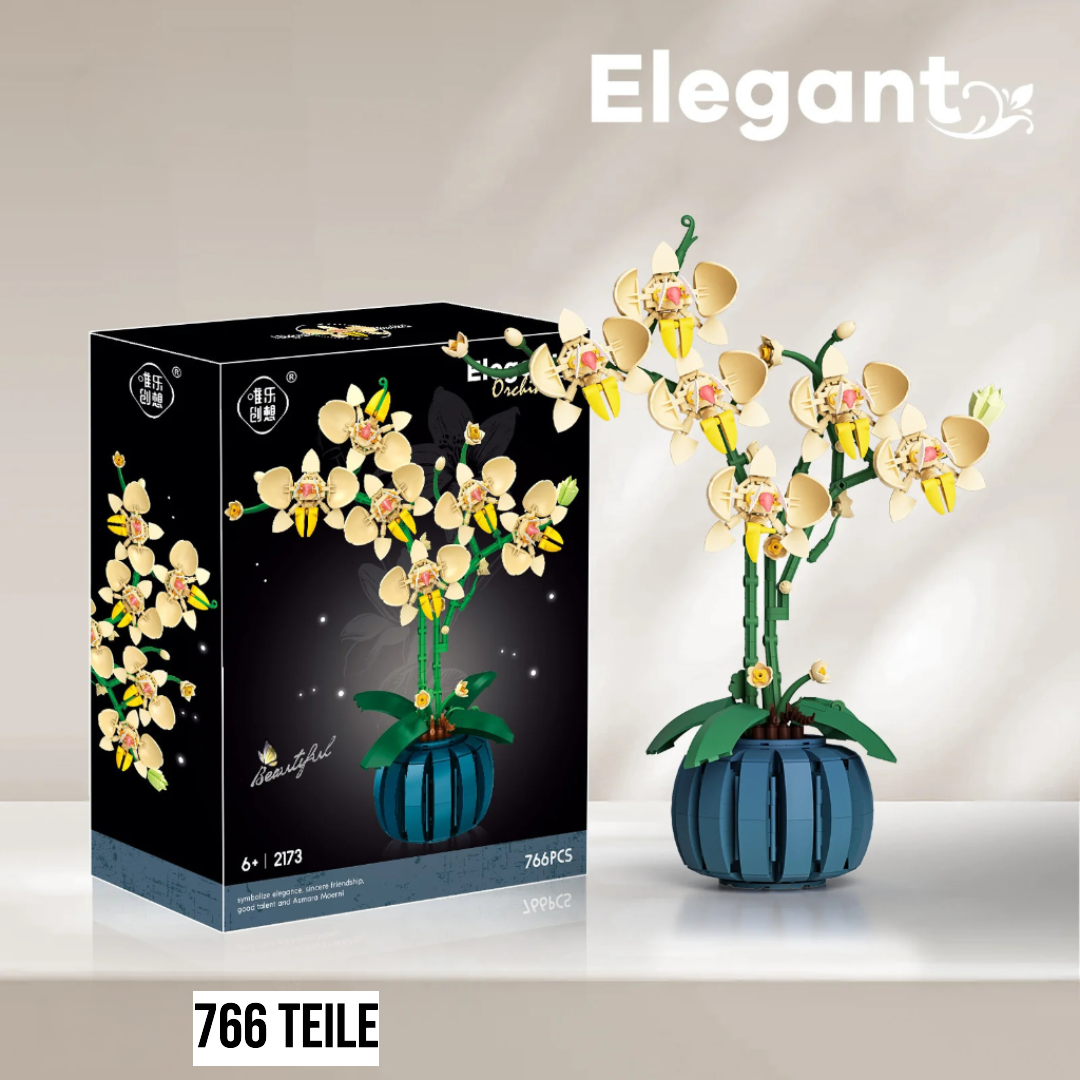 Bausteine-Set Orchideen