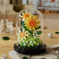 Bausteine-Set Blume mit Glasglocke