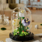 Bausteine-Set Blume mit Glasglocke