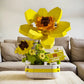Bausteine-Set Blumen mit Topf